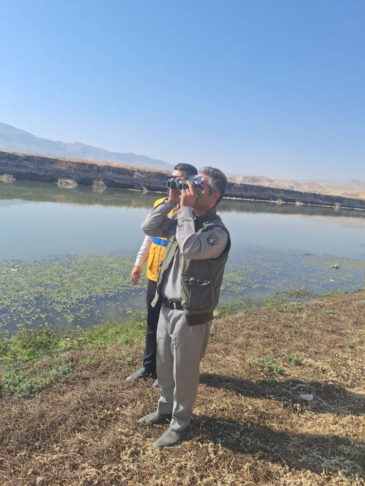 بازدید مشترک اداره دامپزشکی و اداره‌کل حفاظت محیط‌زیست شهرستان هلیلان از زیستگاه رودخانه سیمره